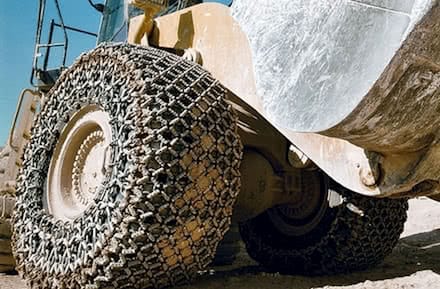 QUARRYING TYRE CHAINS 