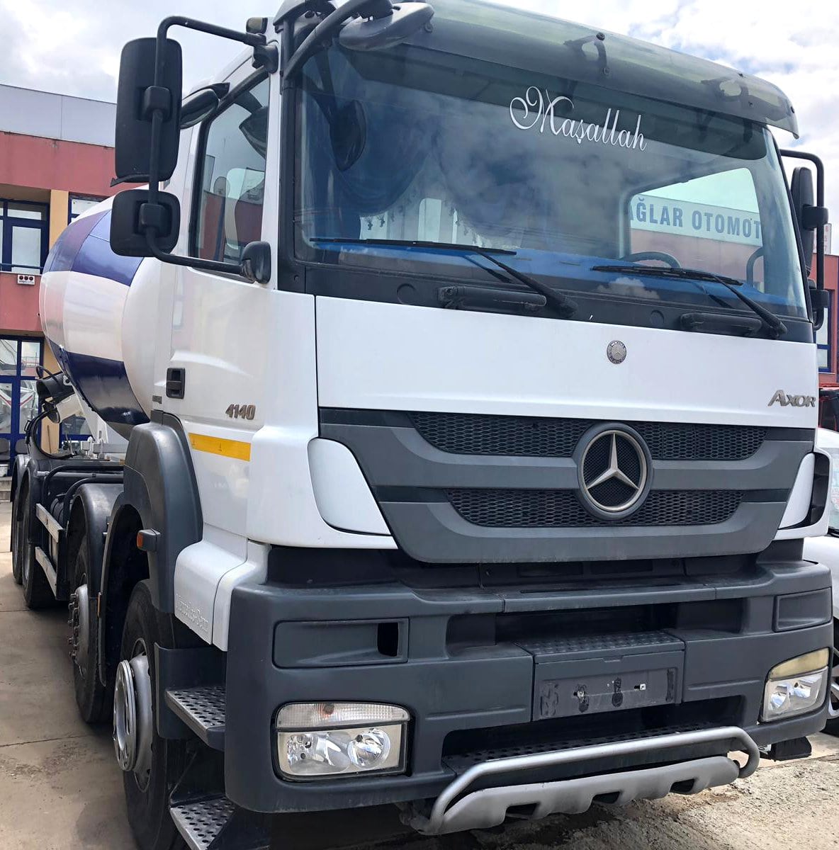 Used Mixer Truck 12 m³ IMER Mercedes AXOR 4140 YUDIN