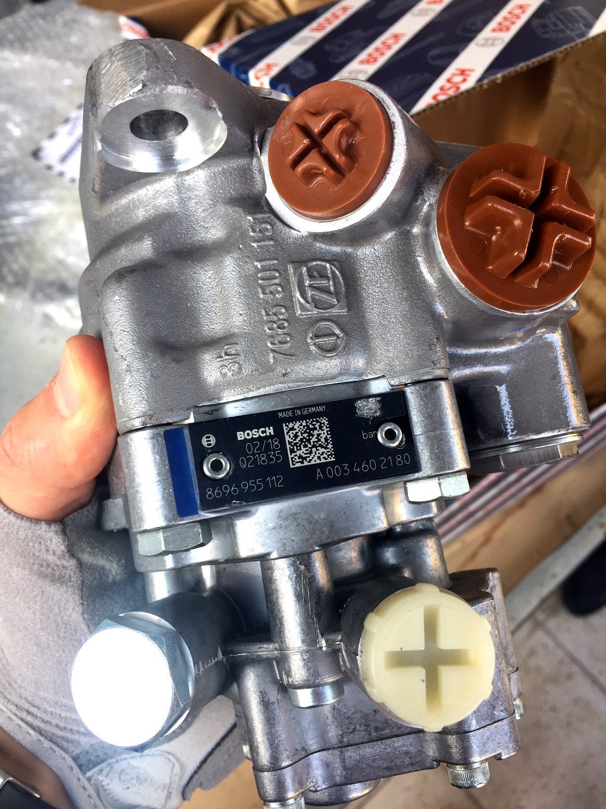 Mercedes Truck Spare Parts on their way to Malta YUDIN EQUIPMENT